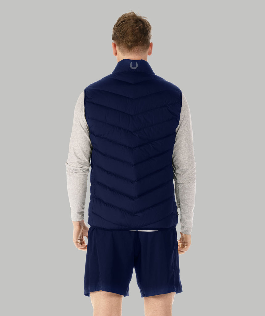 Men's Fairmount Rowing Cumulus Puffer Vest - Navy