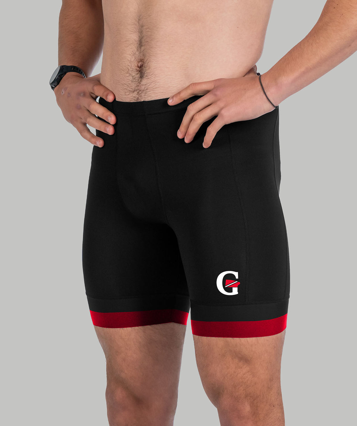 Men's Genesee Pro Short - Black/Red