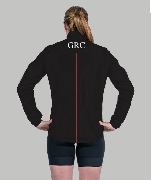 Women's Genesee Cirrostratus Wind Jacket - Black/Red