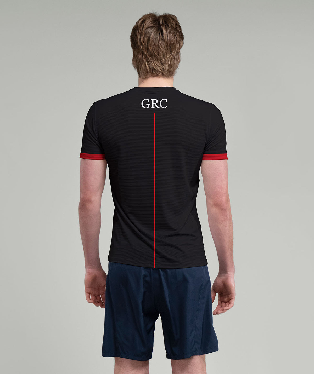 Men's Genesee Performance T-Shirt SS - Black/Red