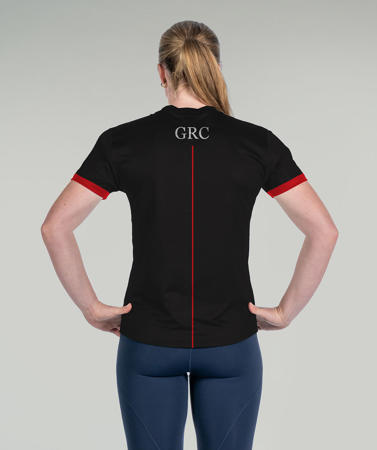 Women's Genesee Performance T-Shirt SS - Black/Red