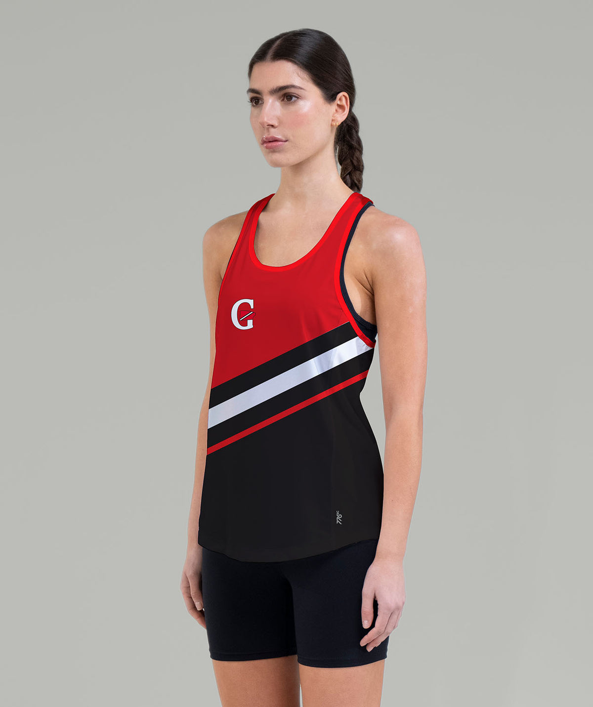 Women's Genesee Performance Tank - Black/Red