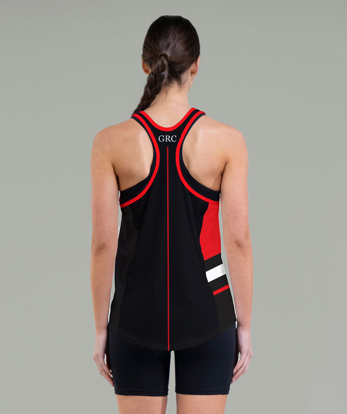 Women's Genesee Performance Tank - Black/Red