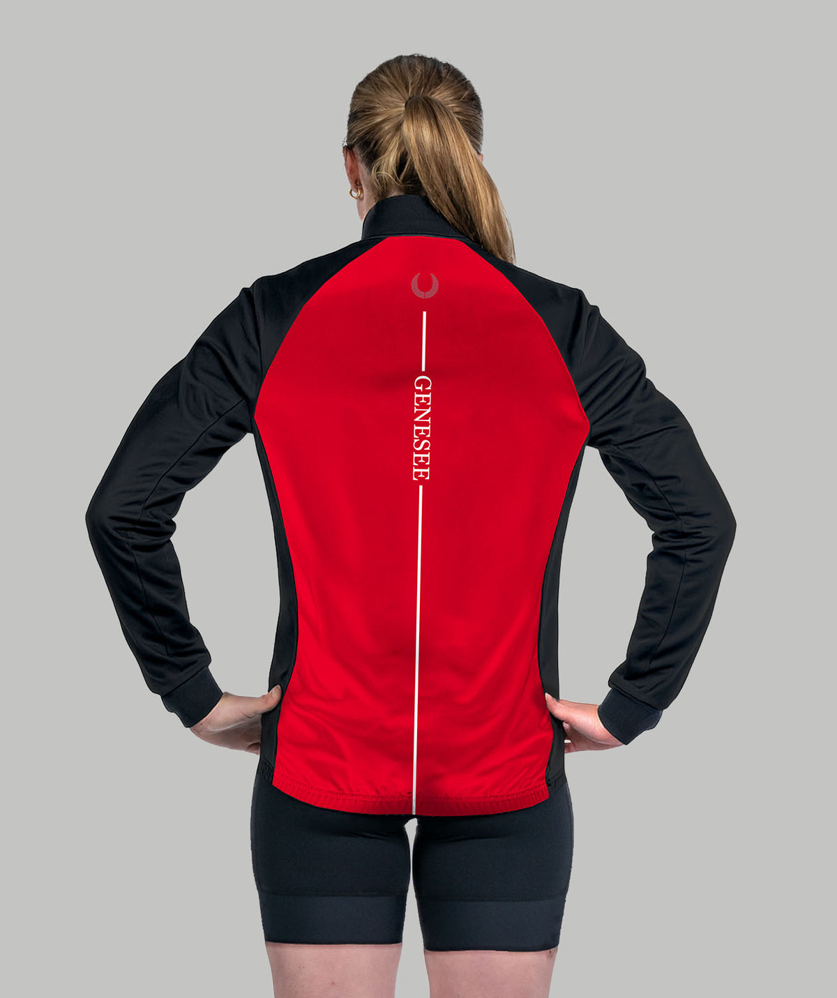 Women's Genesee Shield Jacket - Black/Red