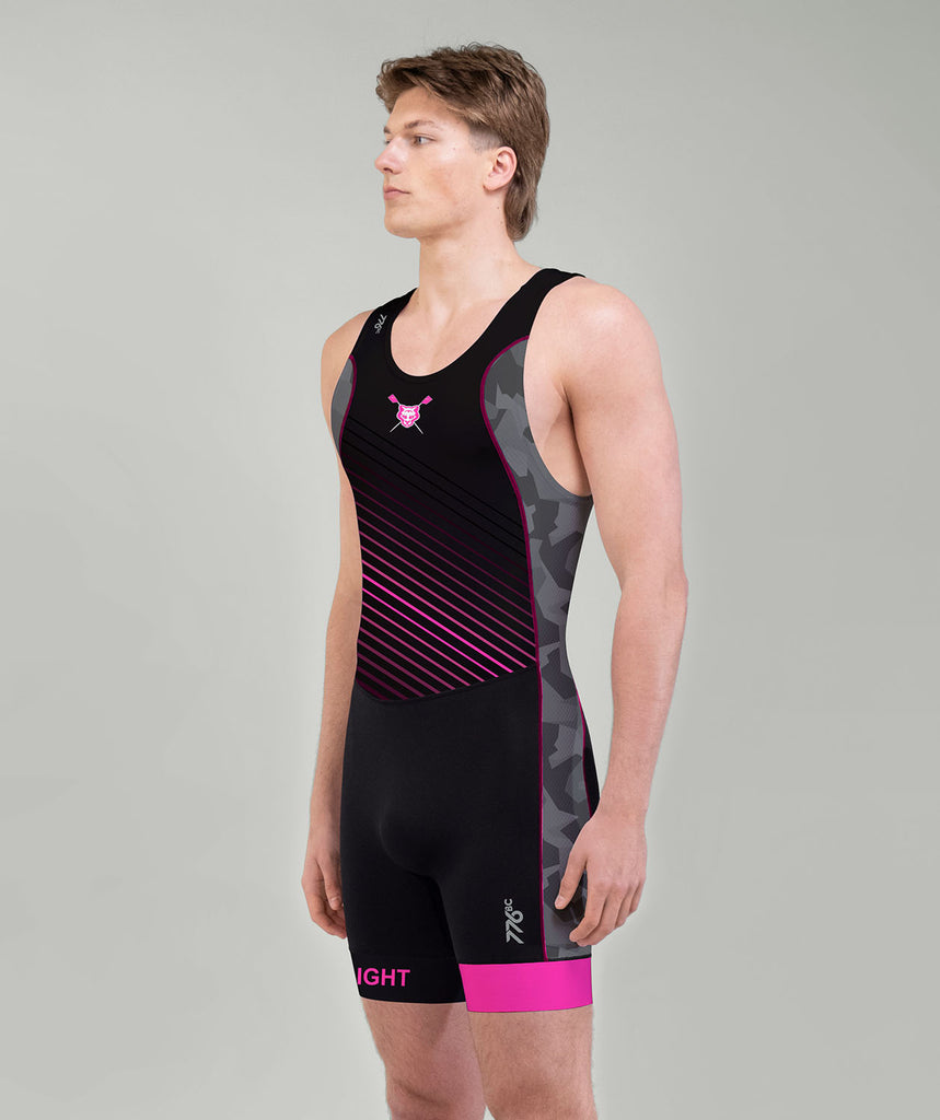 Men's George School Pro Unisuit - Black/Pink
