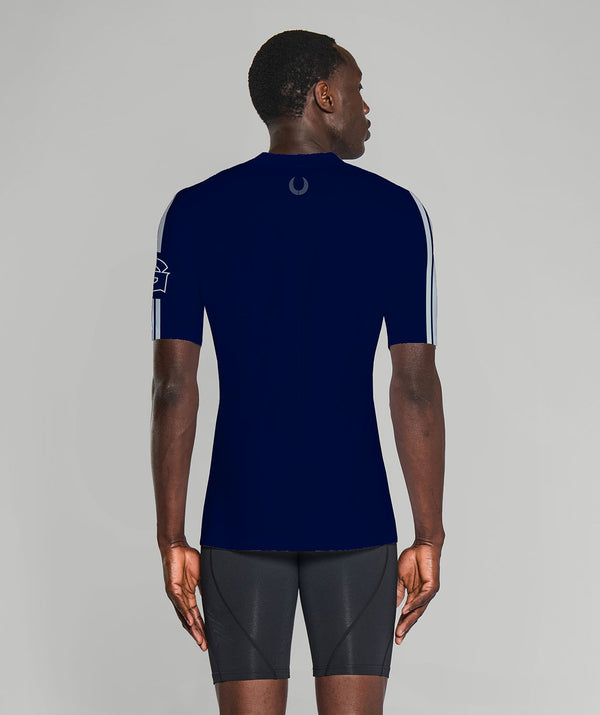Men's Georgetown Heavyweight Rowing Base Layer SS - Navy