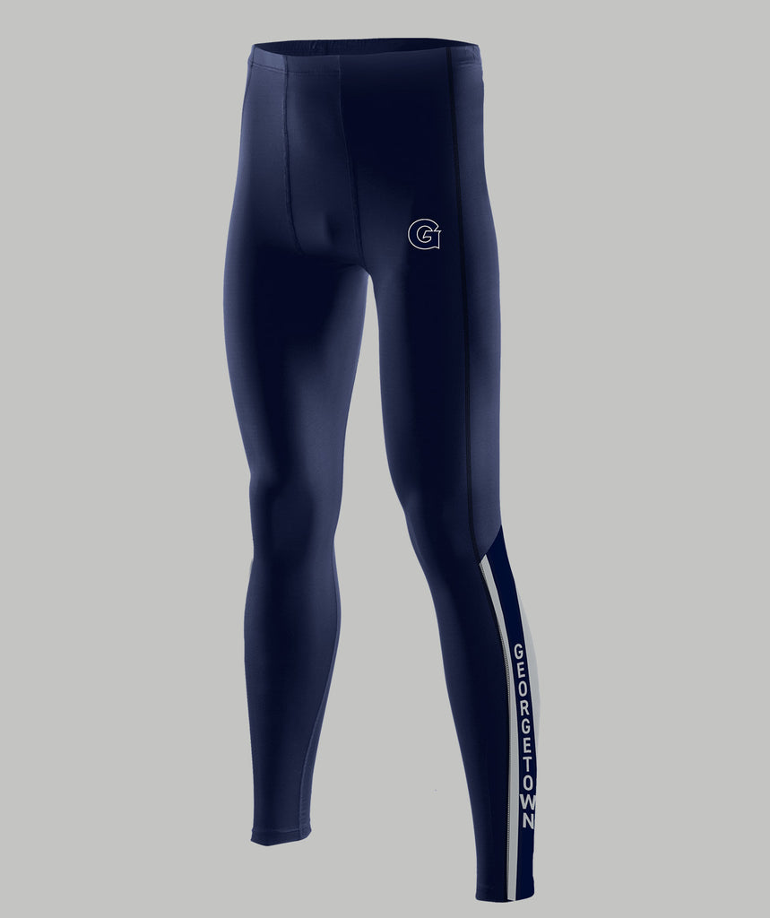 Men's Georgetown Heavyweight Rowing Streamline Tight - Navy
