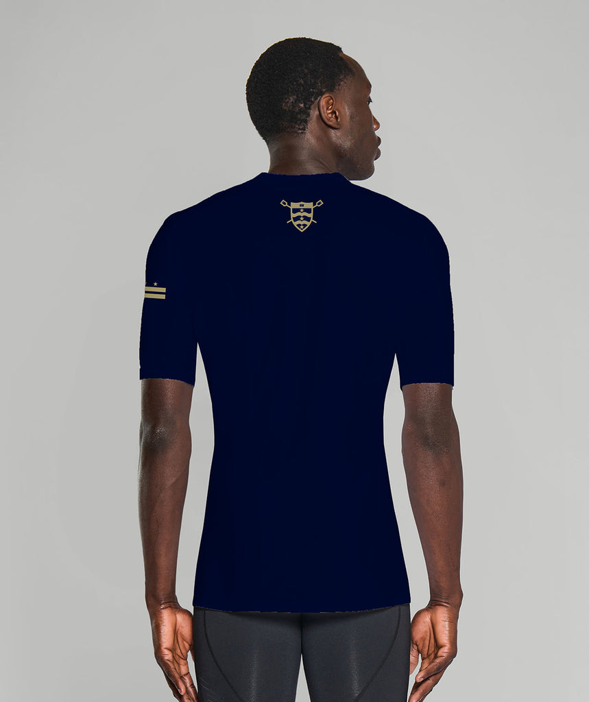 Men's George Washington University Base Layer SS - Navy