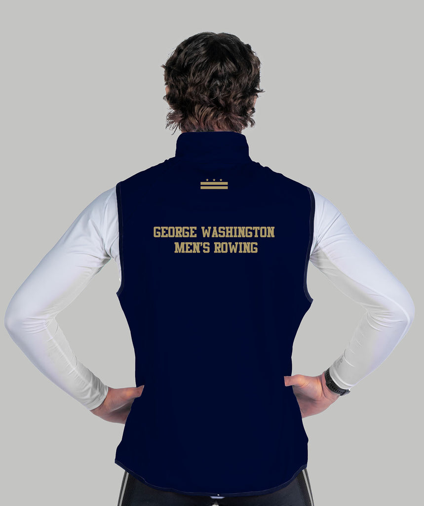 Men's George Washington University Stratus Vest - Navy