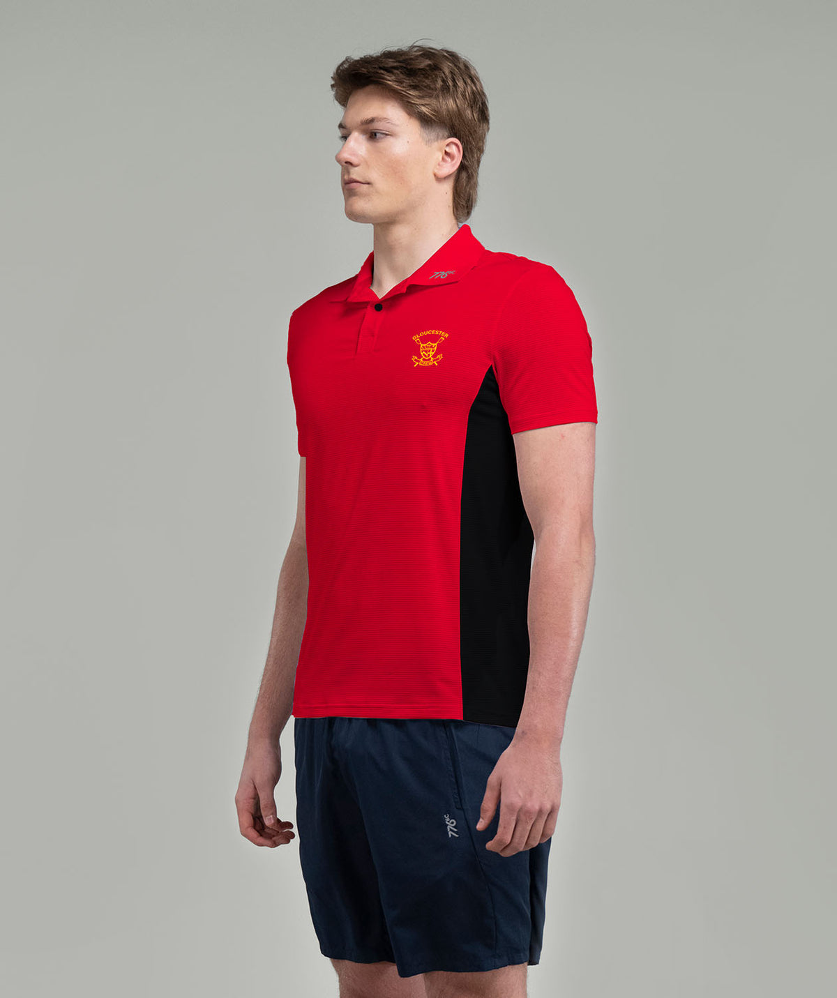 Men's Gloucester Rowing Polo SS - Red