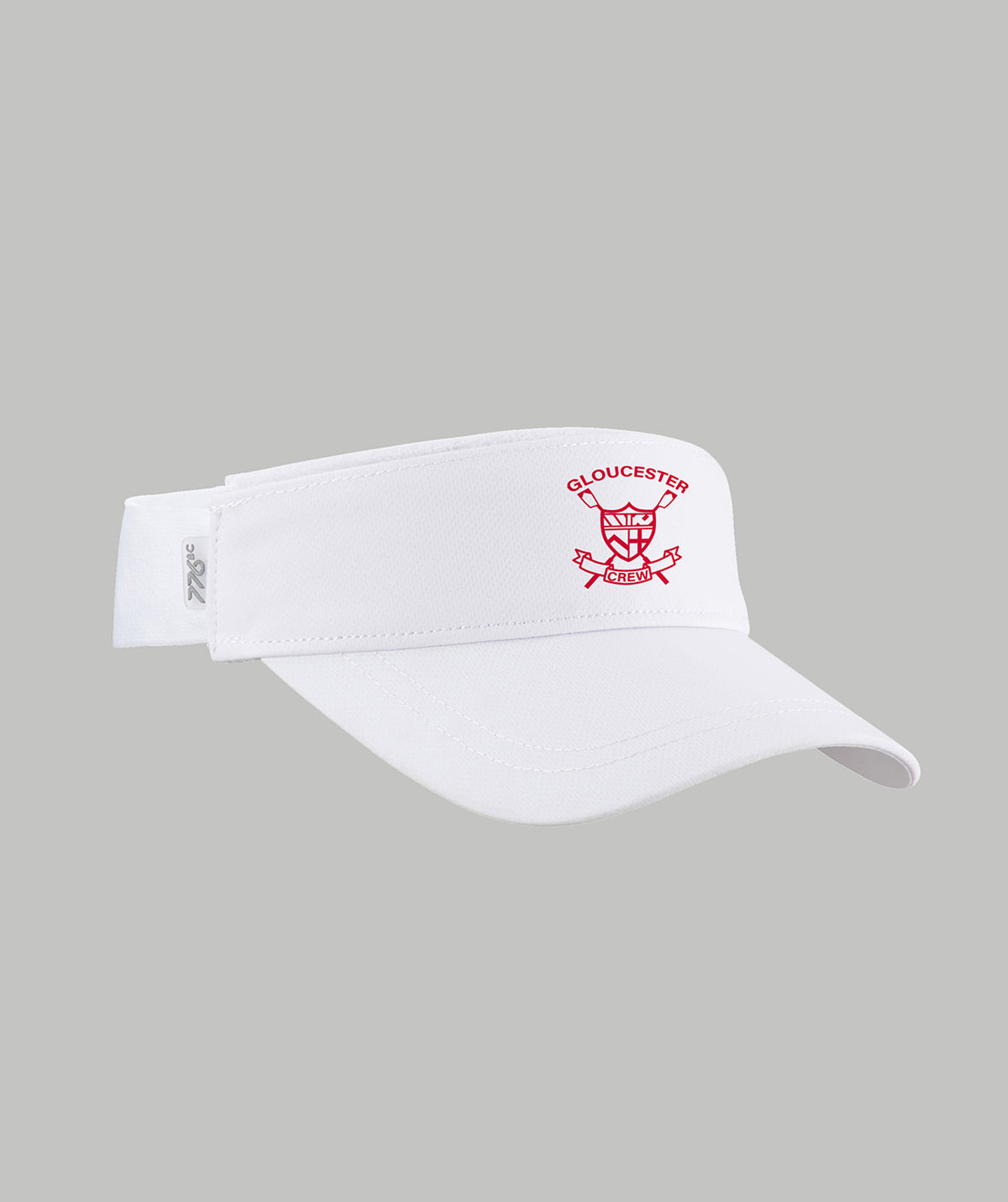 Unisex Gloucester Rowing Performance Visor - White