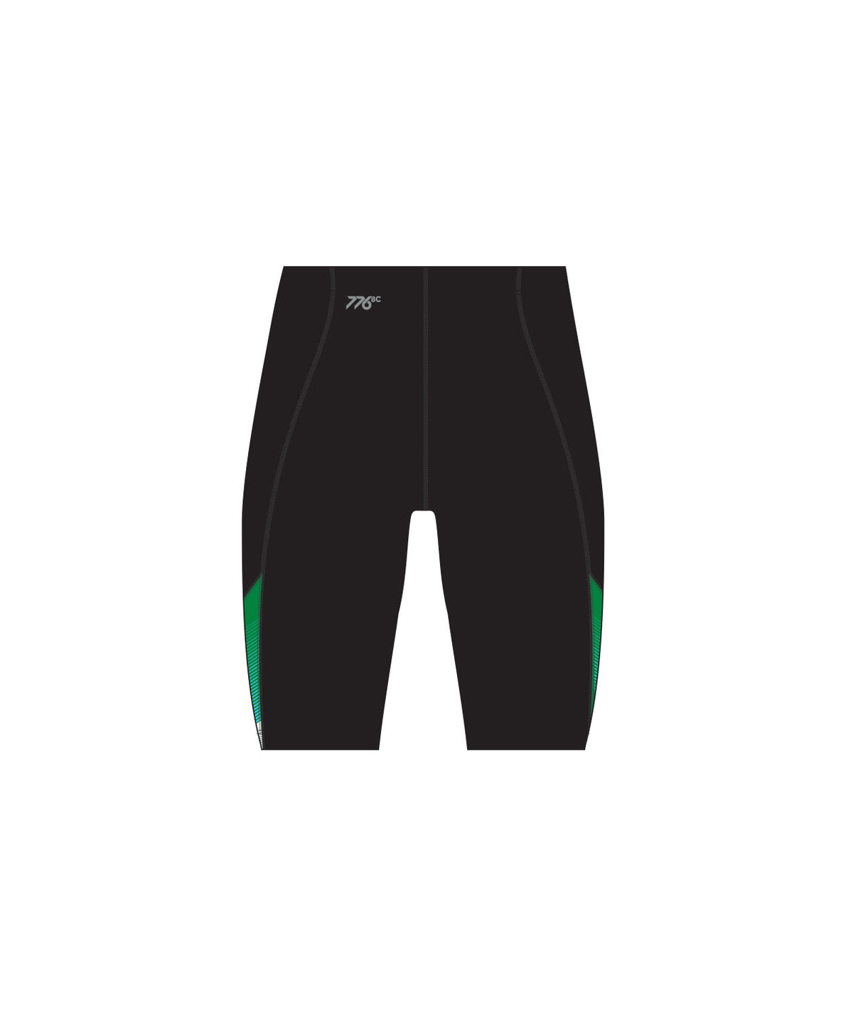 Men's Green Lake Crew Streamline Short - Black