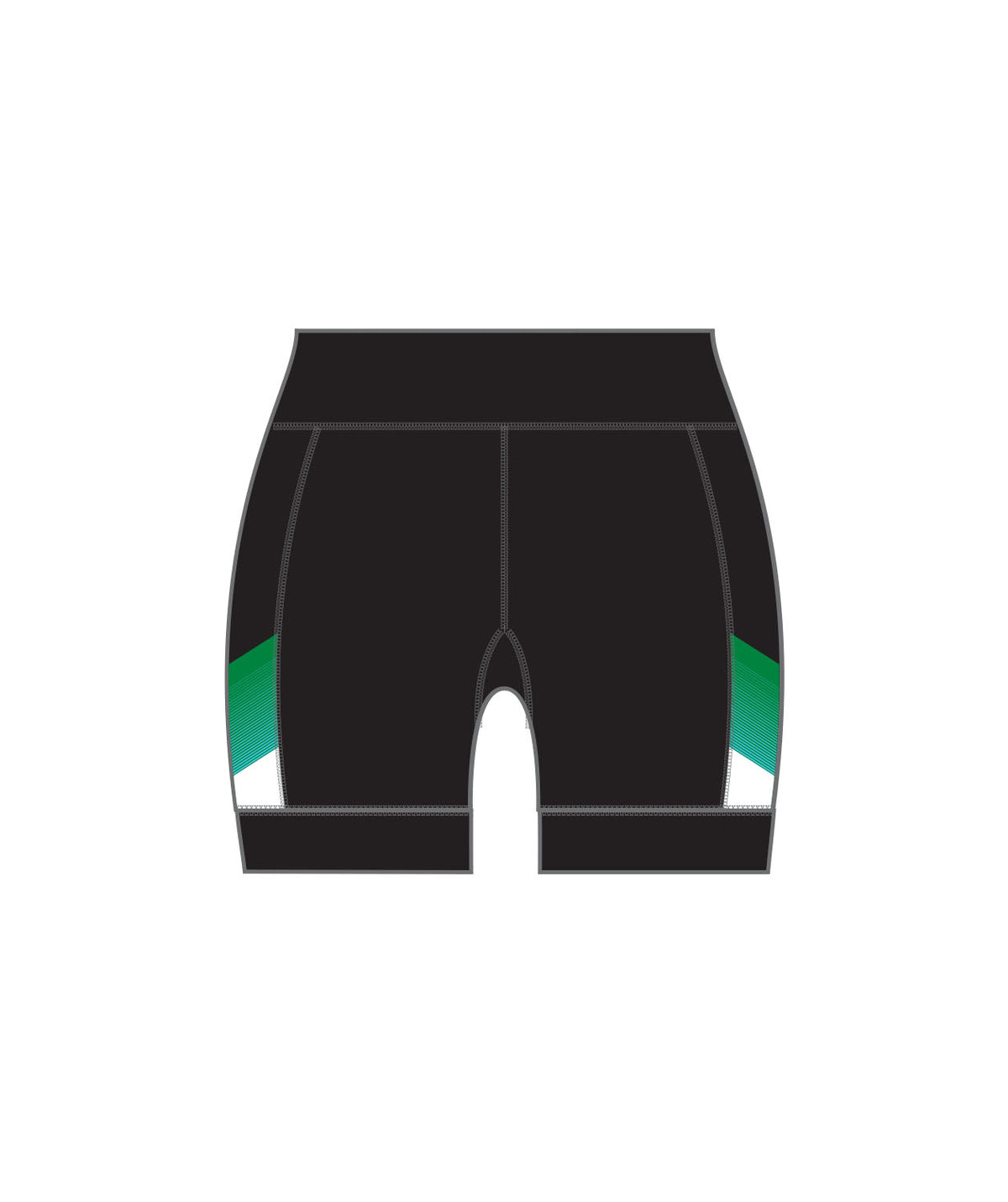 Women's Green Lake Crew Pro Active Short - Black