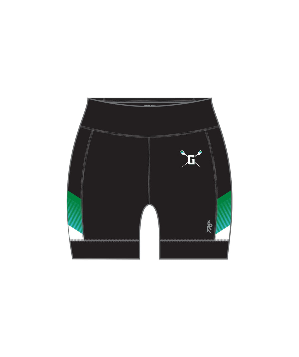 Women's Green Lake Crew Pro Active Short - Black