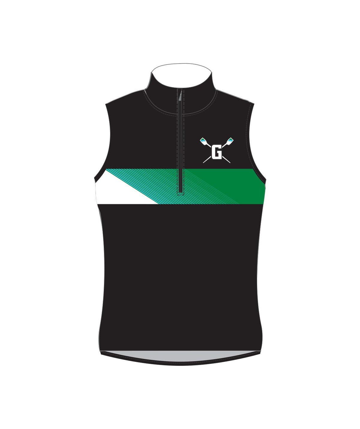 Women's Green Lake Crew Stratus Vest - Black