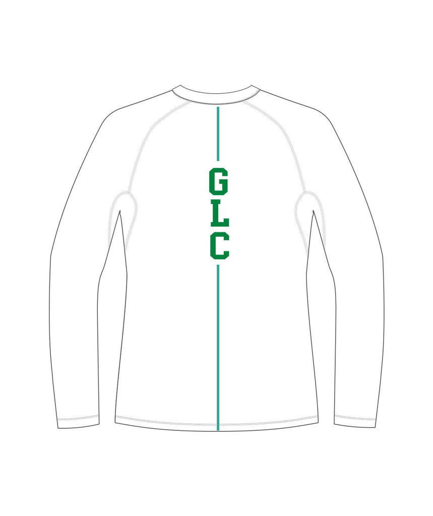 Men's Green Lake Crew Winter Base Layer LS - White