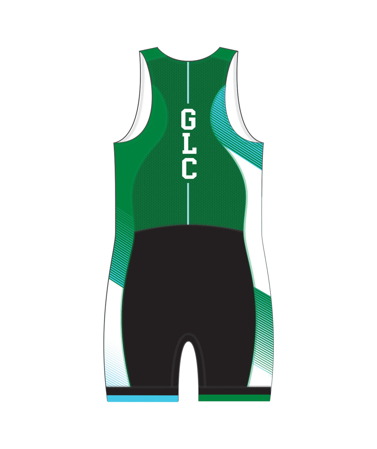 Men's Green Lake Crew Pro Unisuit - Green/Black