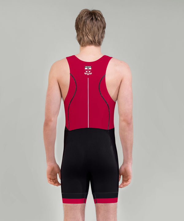 Men's Groton School Pro Unisuit - Black/Red