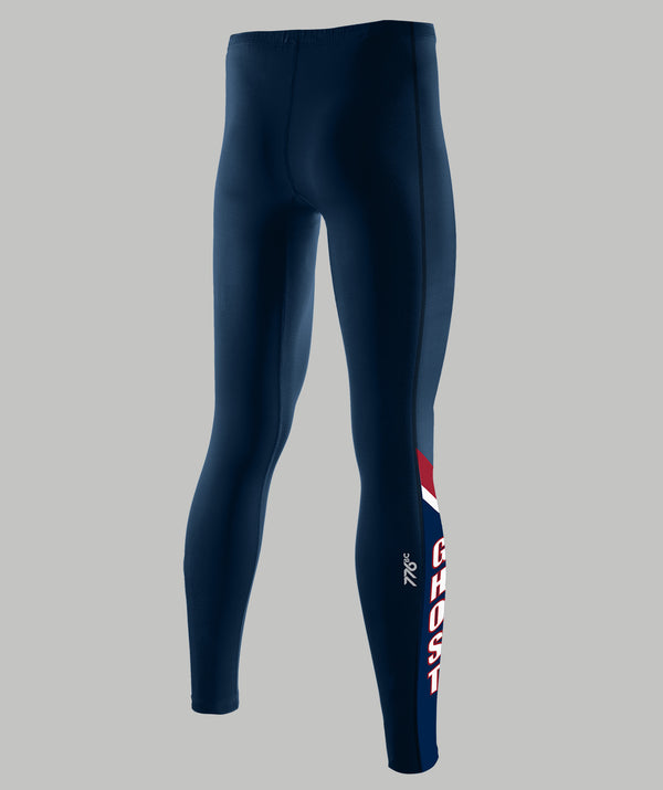 Men's Holy Ghost Prep Streamline Tight - Navy/Red