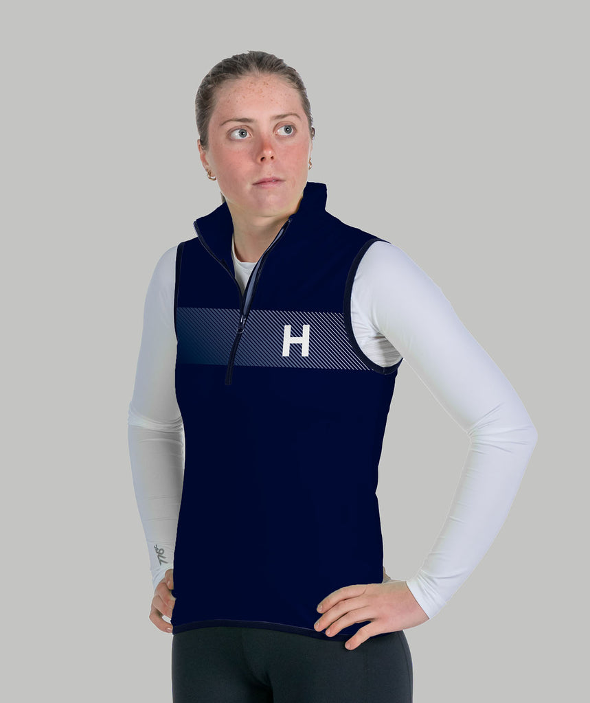 Women's Hotchkiss School Stratus Vest - Navy