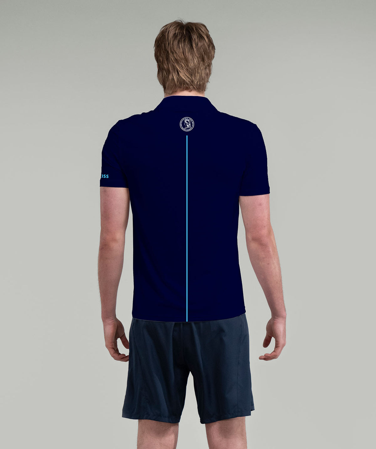 Men's Hotchkiss School Polo SS - Navy