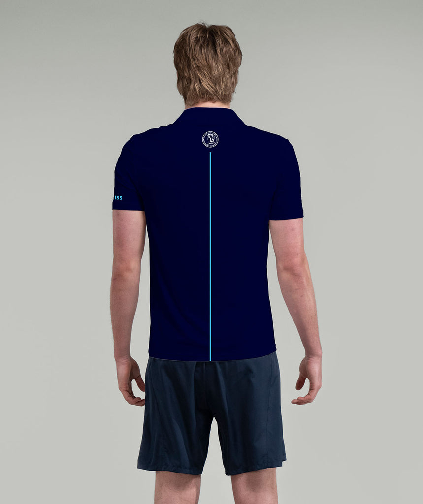 Men's Hotchkiss School Polo SS - Navy