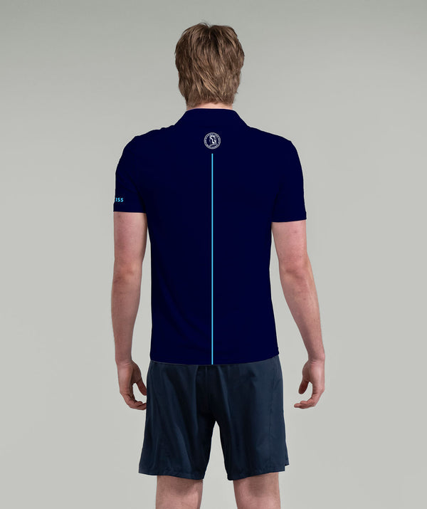 Men's Hotchkiss School Polo SS - Navy