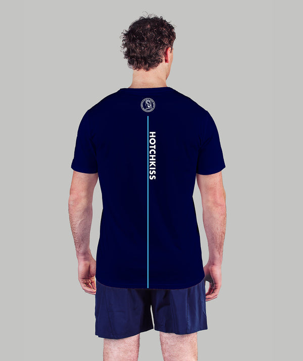 Unisex Hotchkiss School Crew T-Shirt SS - Navy
