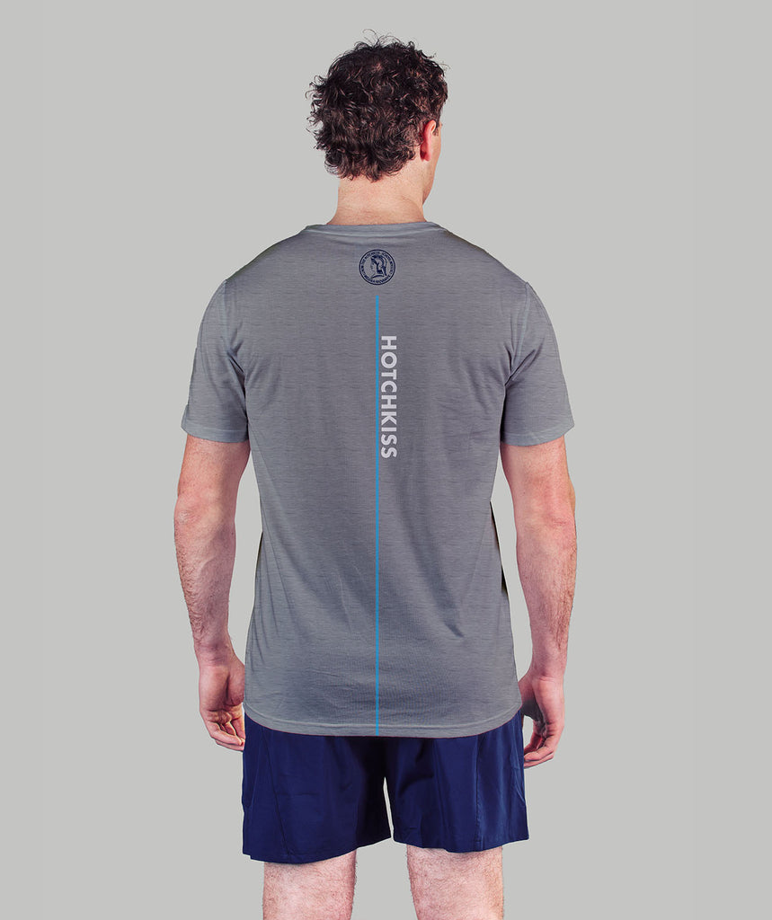 Unisex Hotchkiss School Crew T-Shirt SS - Grey Marle