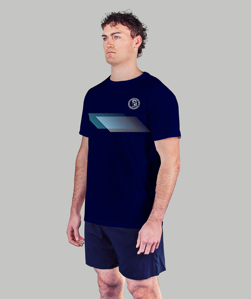 Unisex Hotchkiss School Crew T-Shirt SS - Navy