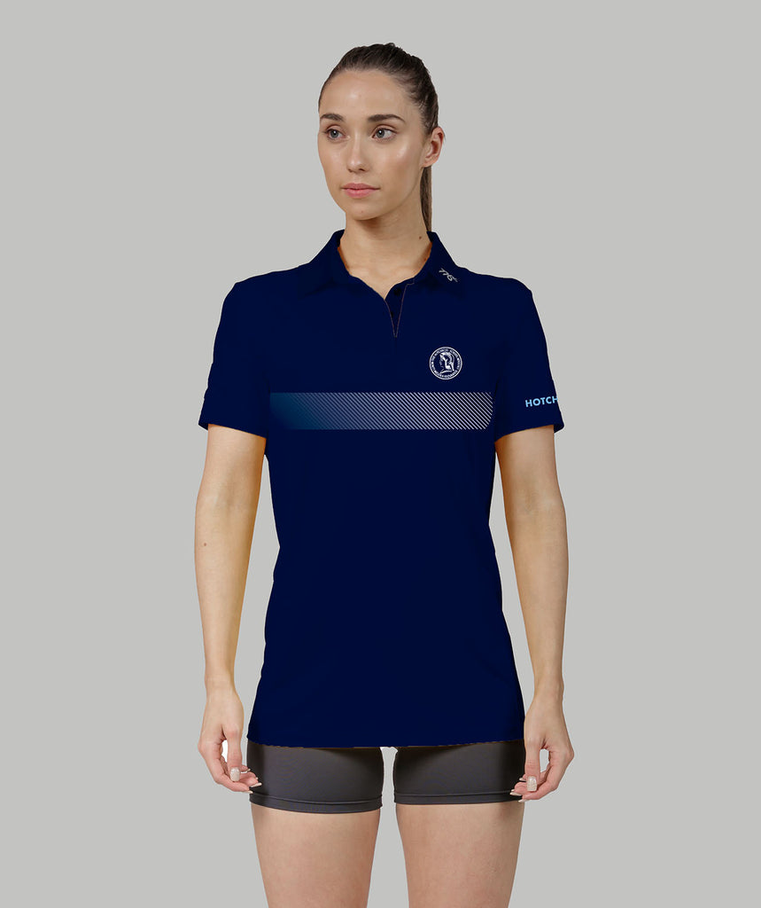 Women's Hotchkiss School Polo SS - Navy