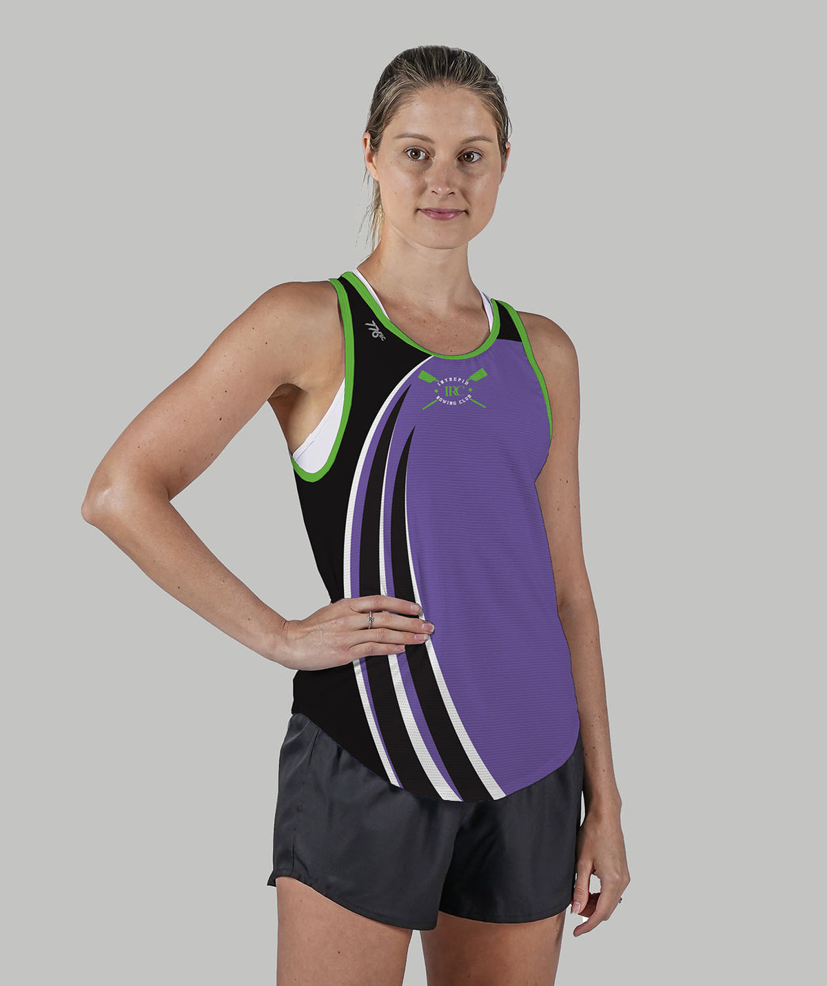 Women's Intrepid Rc Training Tank - Purple/Green