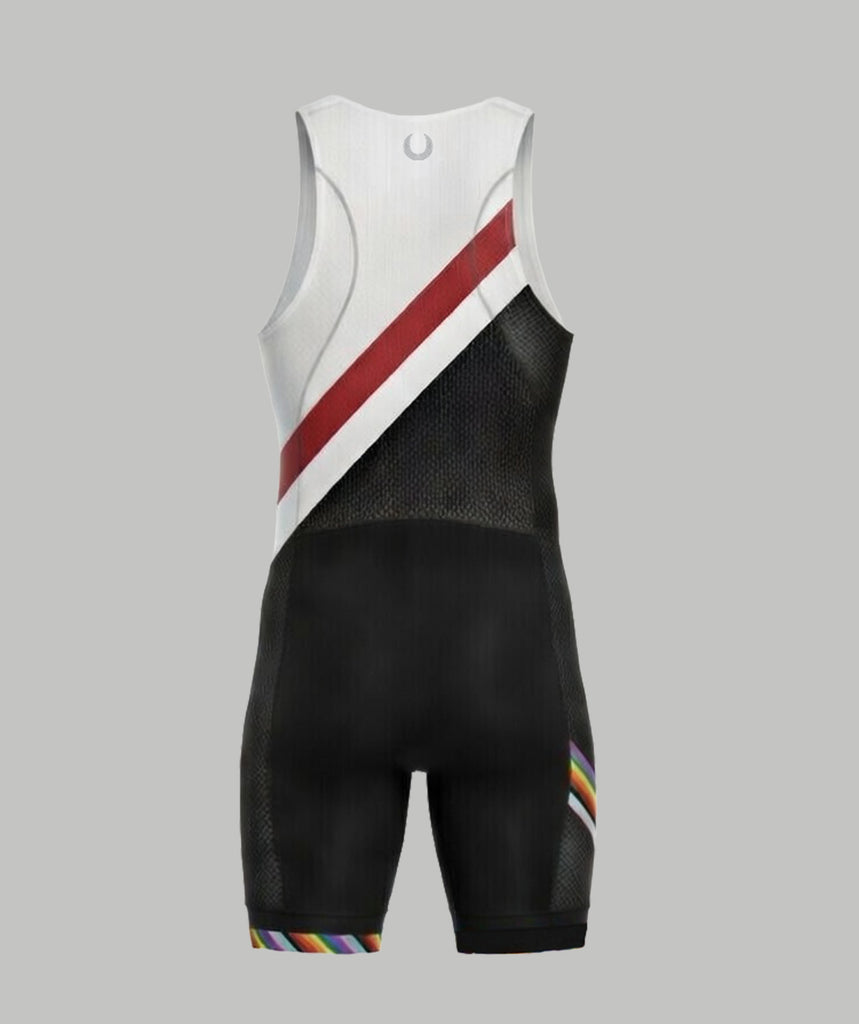 Men's Lake Union Crew Pro Unisuit - Black/White/Red