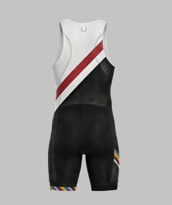 Men's Lake Union Crew Pro Unisuit - Black/White/Red