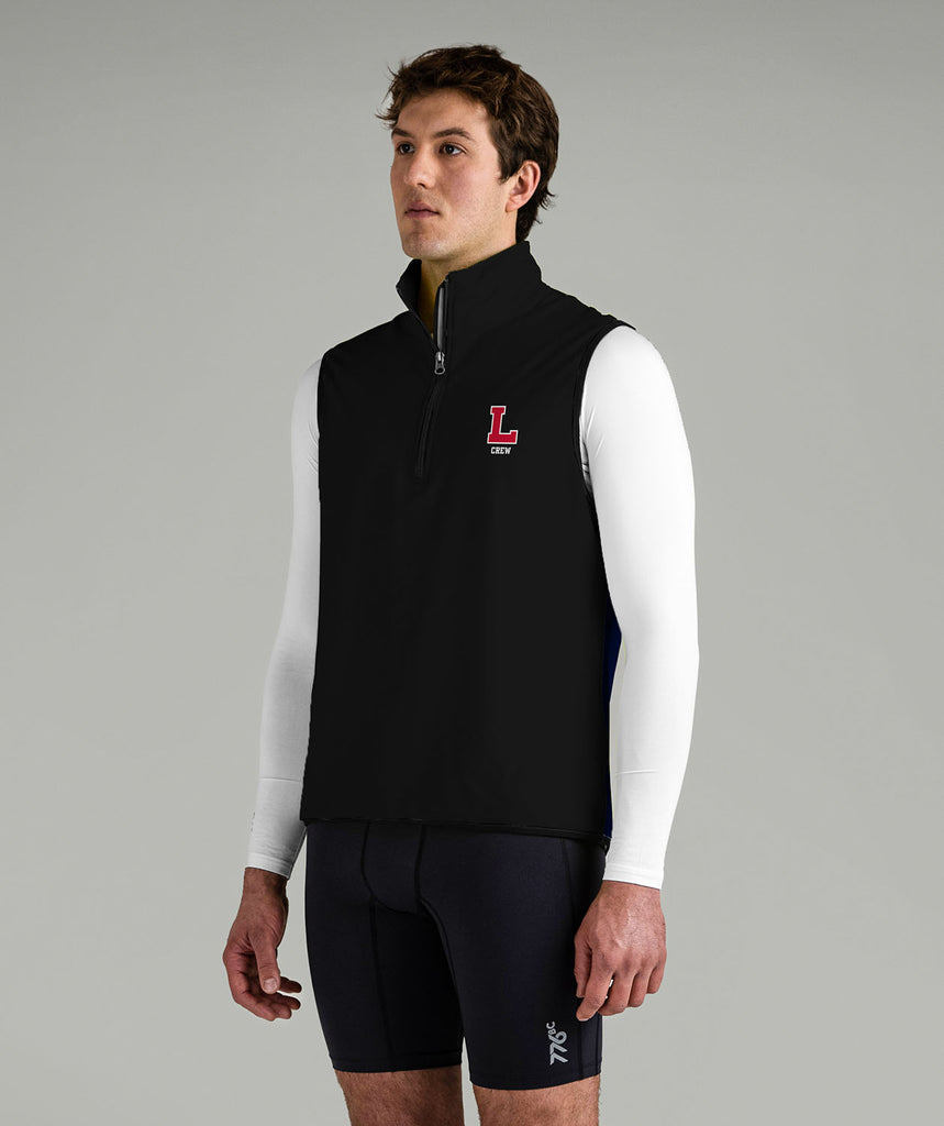 Men's Lawrenceville School Stratus Vest - Black/Red