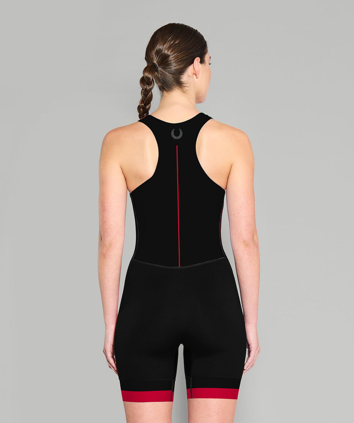 Women's Lawrenceville School Practice Pro Unisuit - Black/Red
