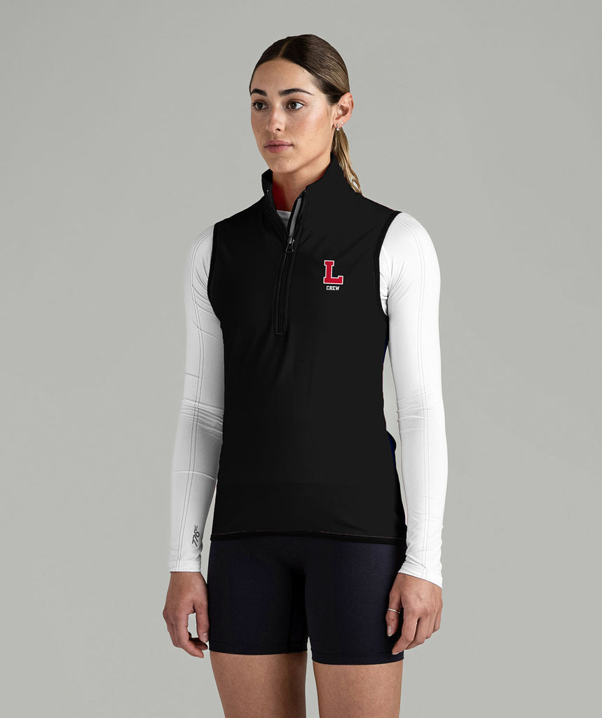 Women's Lawrenceville School Stratus Vest - Black/Red