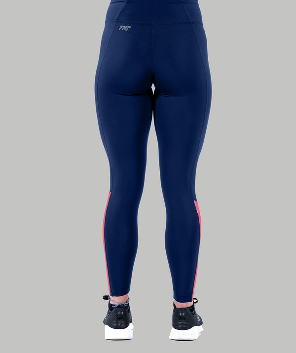 Women's Leander Streamline Tight - Navy/Pink