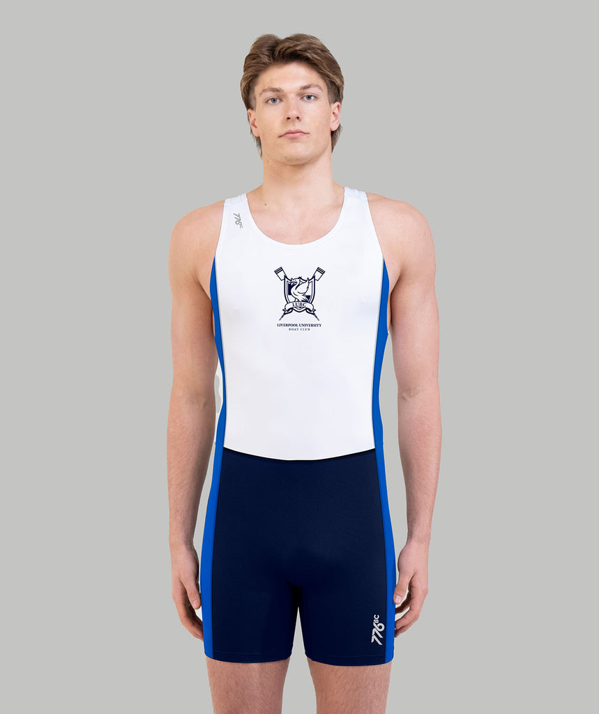 Men's Liverpool University Boat Club Sprint Unisuit - Navy/Blue