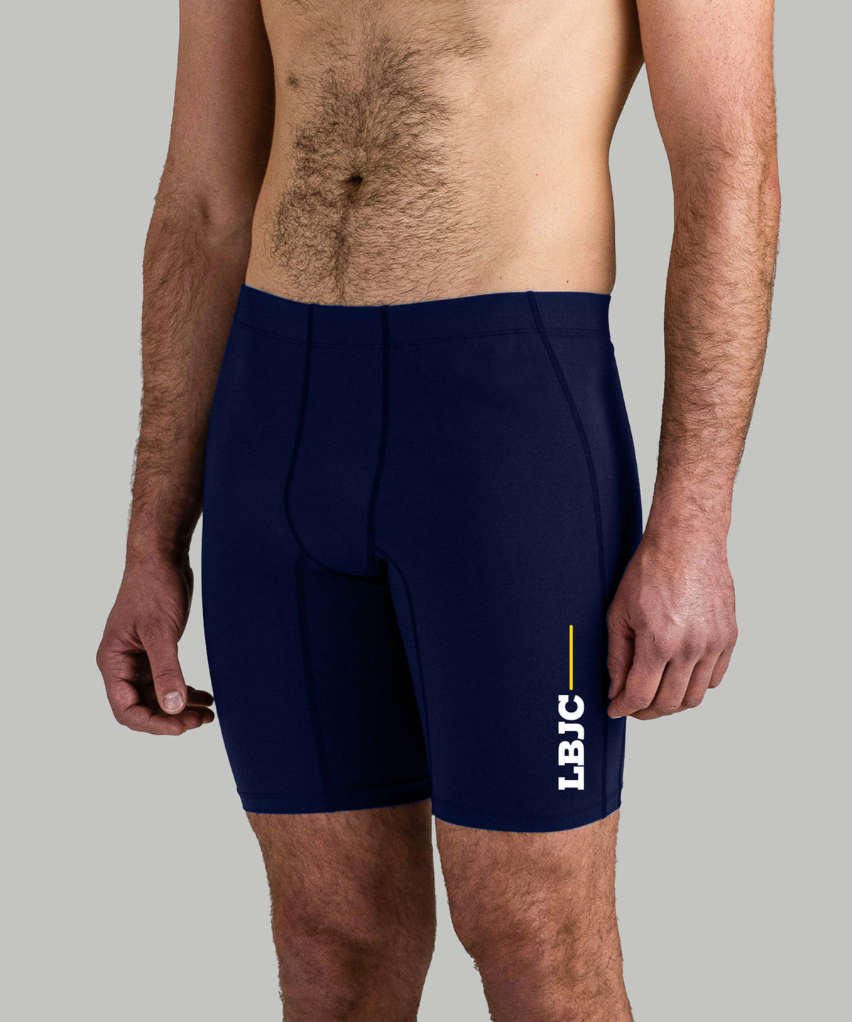 Men's Long Beach Junior Crew Performance Short - Navy