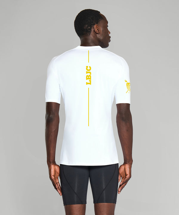 Men's Long Beach Junior Crew Base Layer SS - White