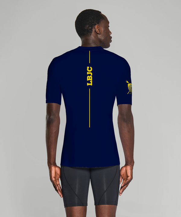 Men's Long Beach Junior Crew Base Layer SS - Navy