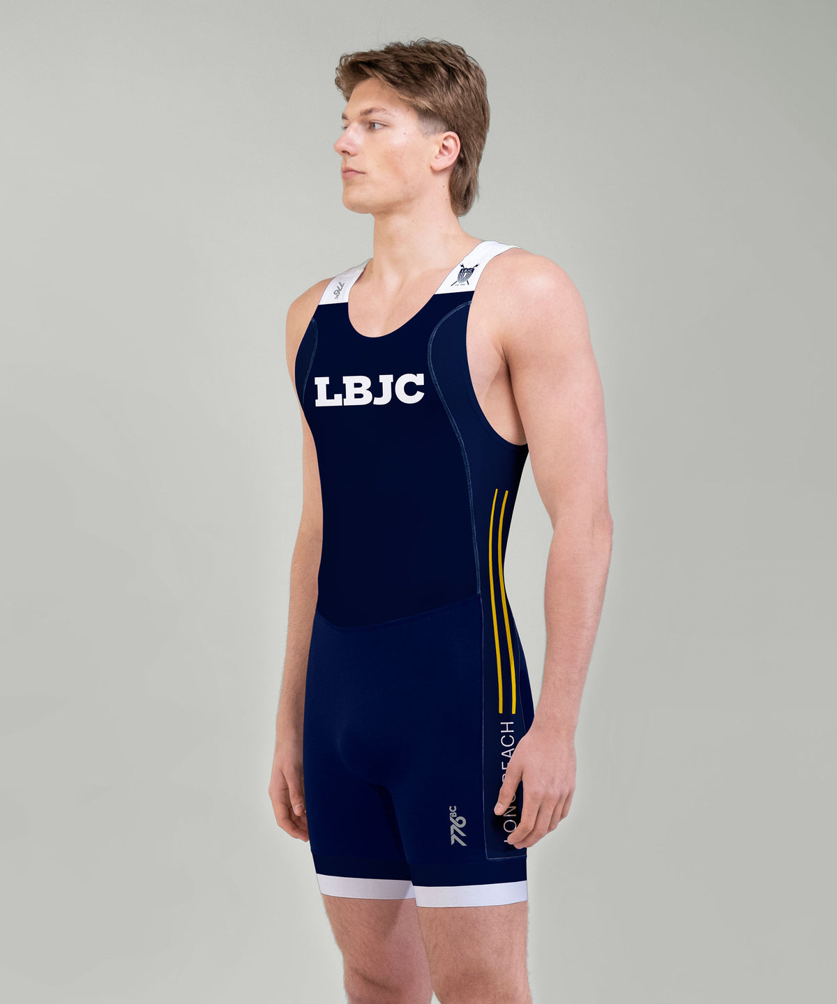 Men's Long Beach Junior Crew Pro Unisuit - Navy