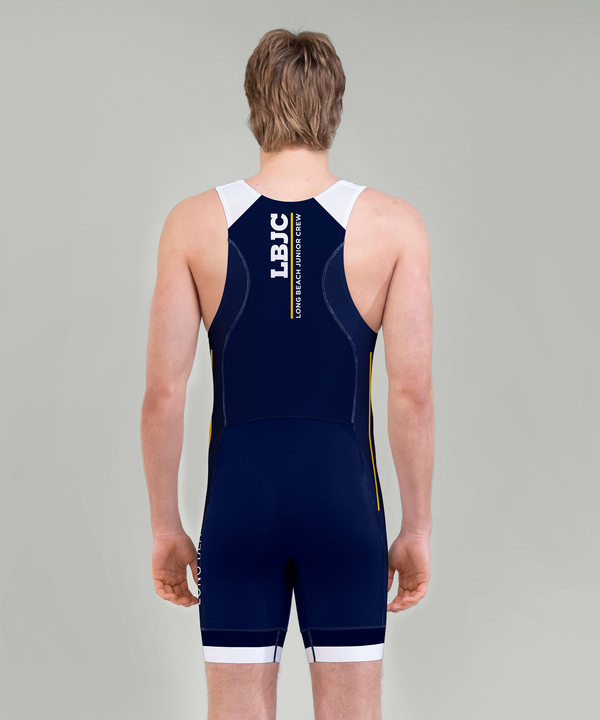 Men's Long Beach Junior Crew Pro Unisuit - Navy