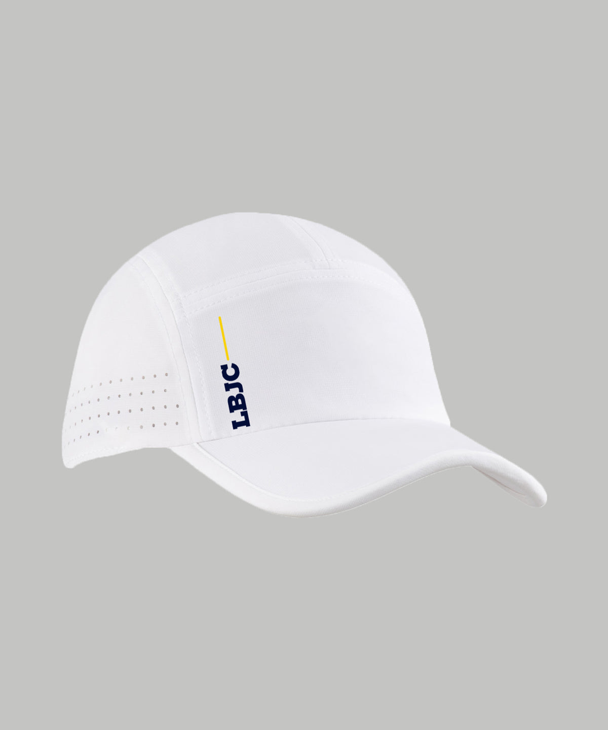 Unisex Long Beach Junior Crew Performance Cap - White