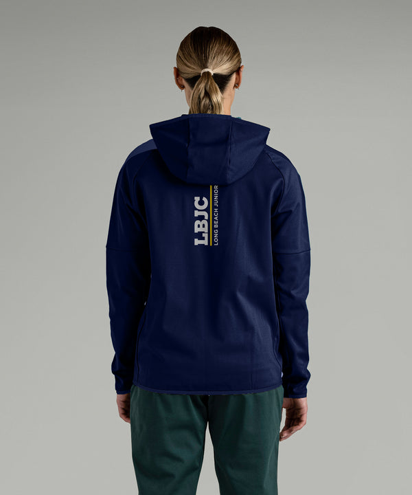 Women's Long Beach Junior Crew Pro Tour Hoodie - Navy