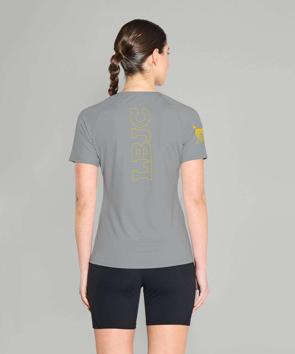 Women's Long Beach Junior Crew Training T-Shirt SS - Grey