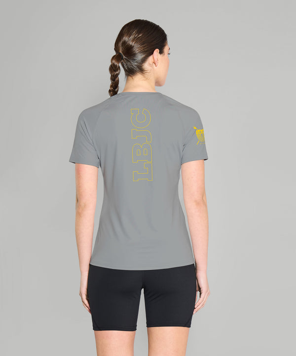 Women's Long Beach Junior Crew Training T-Shirt SS - Grey