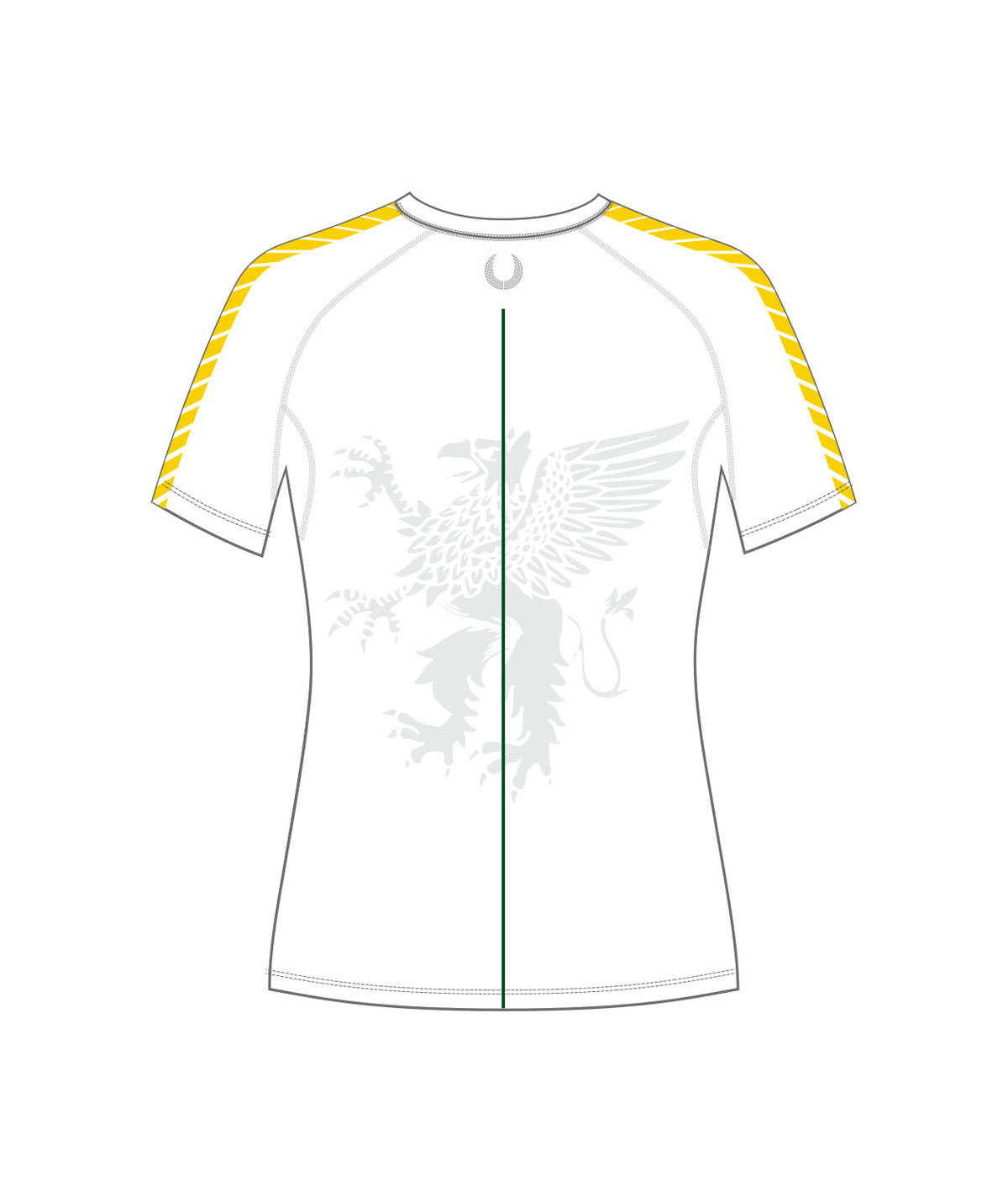 Women's L&N Stem Academy Base Layer SS - White/Green/Yellow