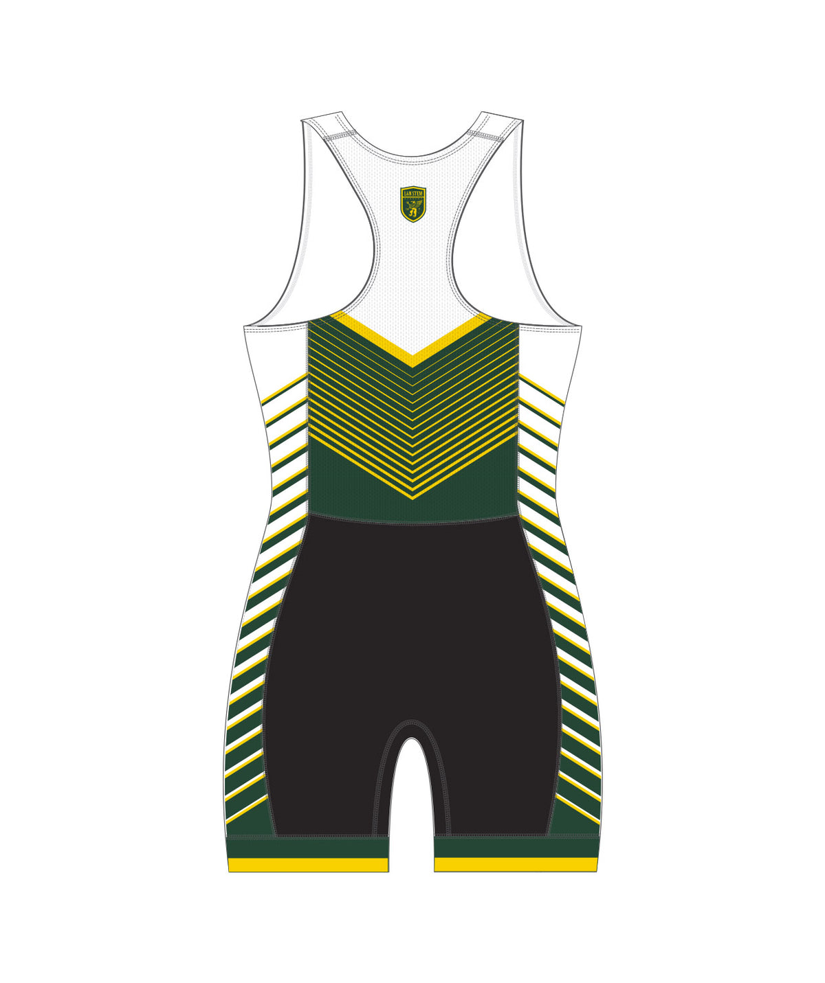 Women's L&N Stem Academy Pro Unisuit - Black/Green/Yellow